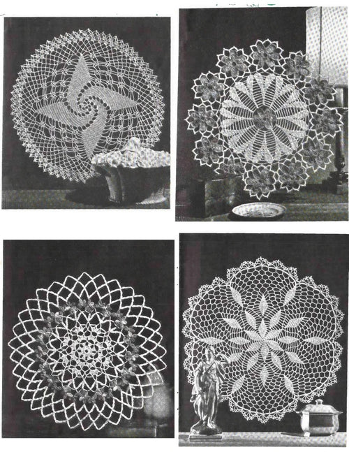 Coats & Clark’s Book No. 122 – Doilies by Priscilla (Copyright 1961)
