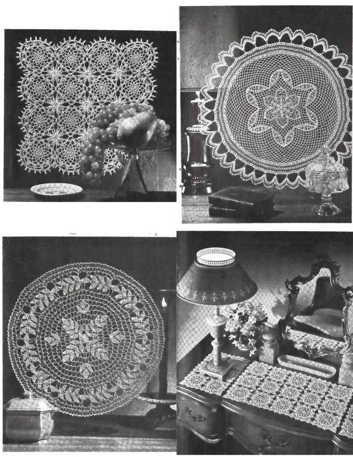 Coats & Clark’s Book No. 122 – Doilies by Priscilla (Copyright 1961)