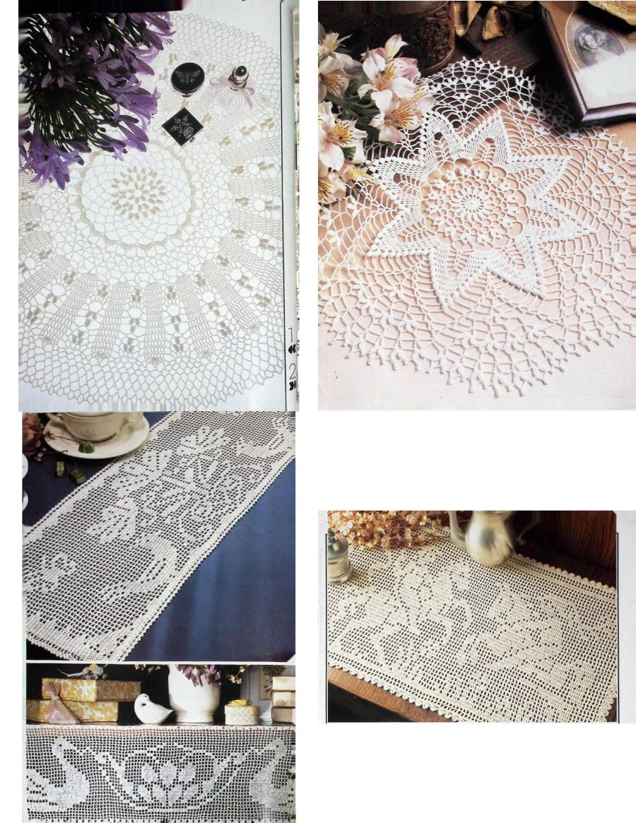 Crochet Monthly Number 124 — Les Éditions de Saxe, 1989