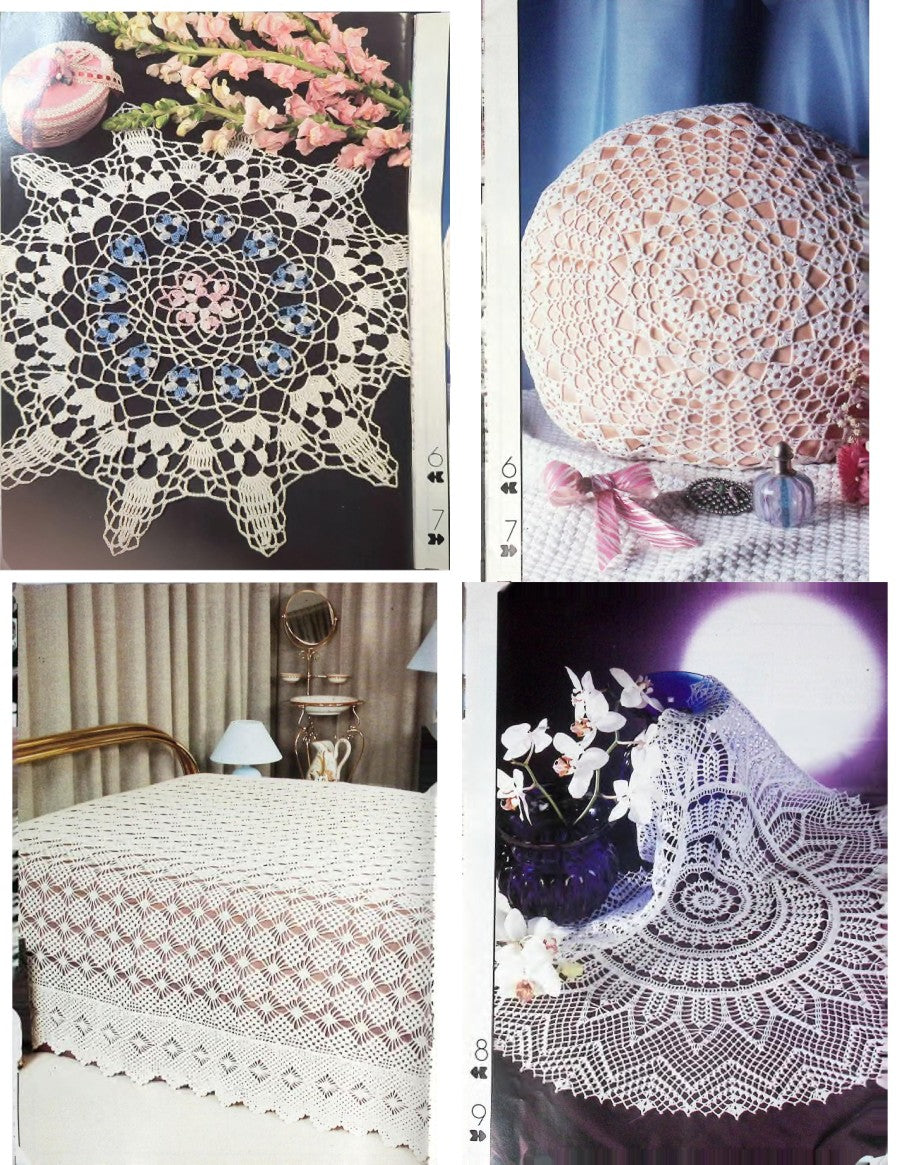 Crochet Monthly Number 124 — Les Éditions de Saxe, 1989