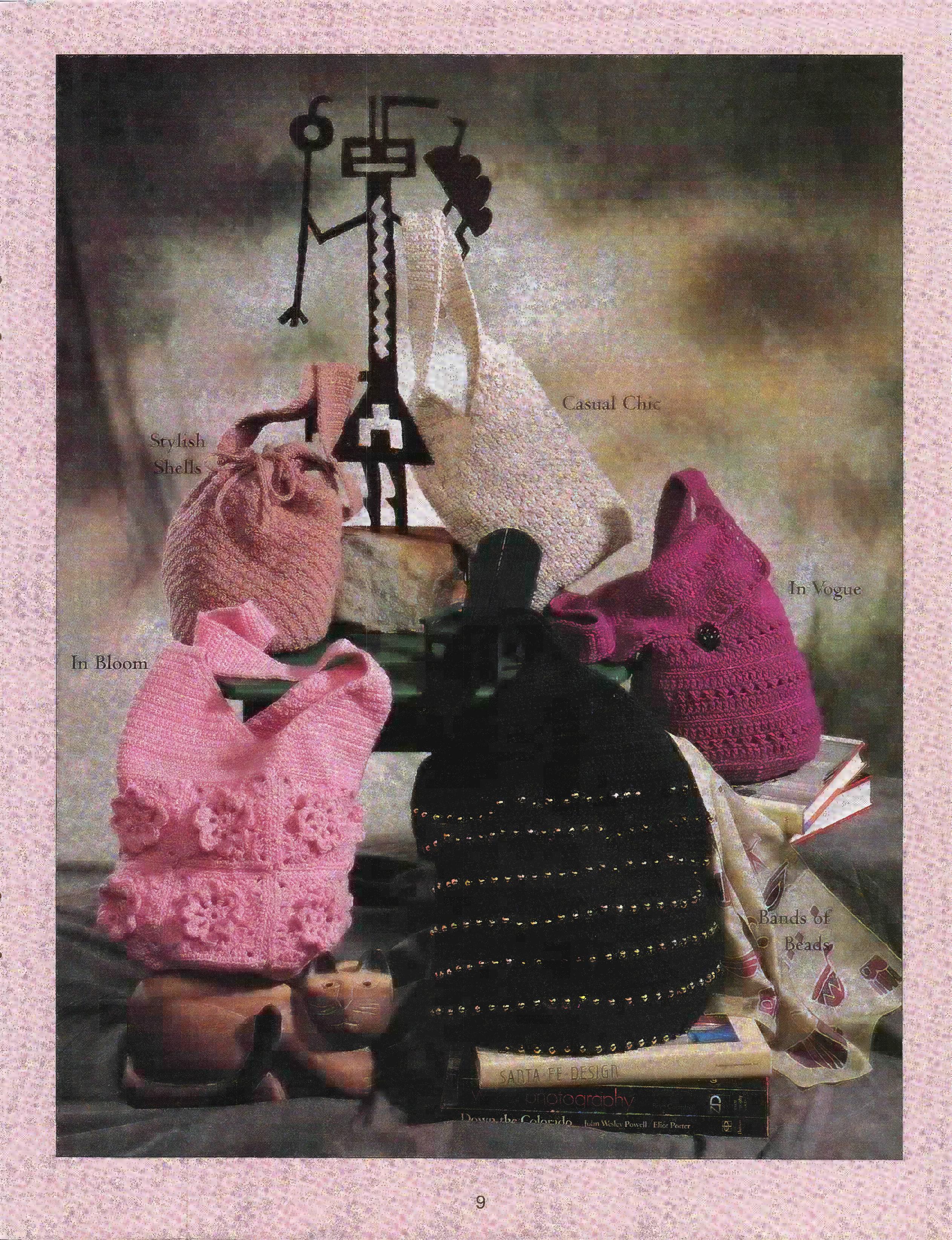 Crochet Trendsetting Totes (1997) - American School of Needlework #1251