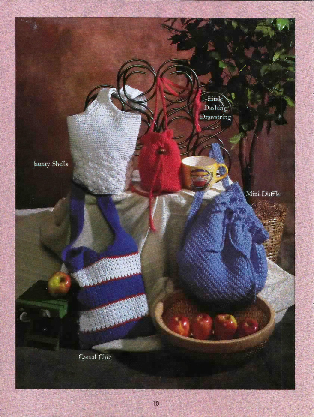 Crochet Trendsetting Totes (1997) - American School of Needlework #1251