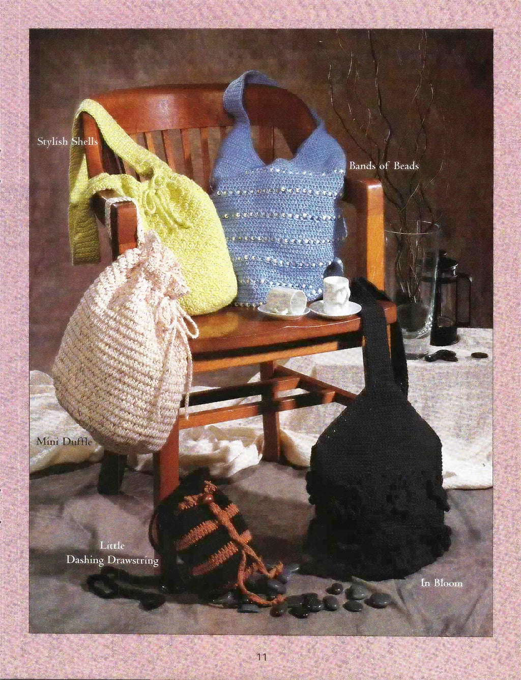 Crochet Trendsetting Totes (1997) - American School of Needlework #1251