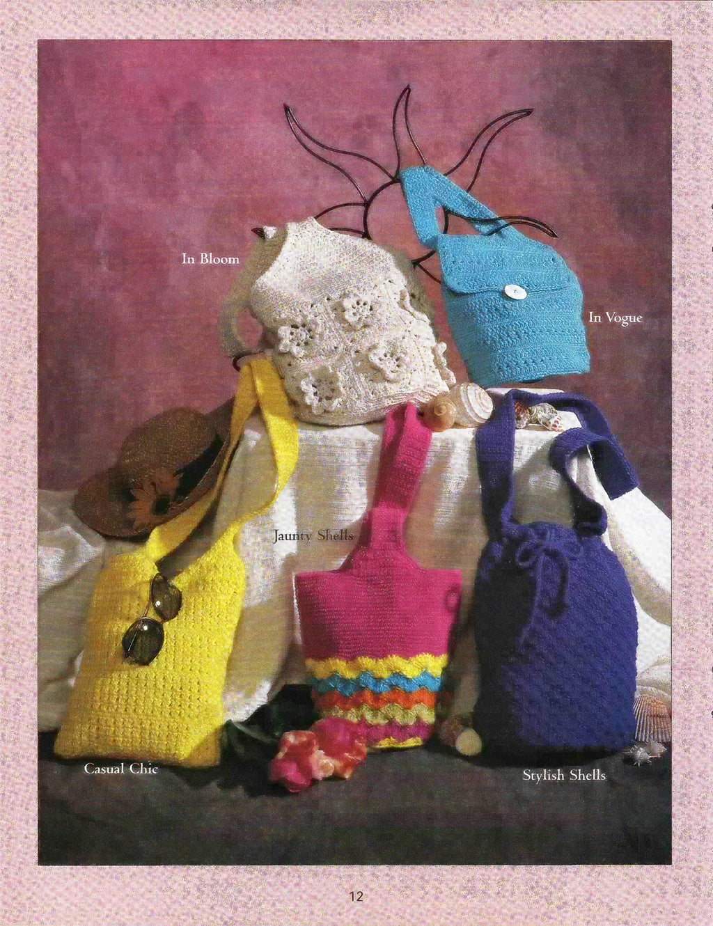 Crochet Trendsetting Totes (1997) - American School of Needlework #1251