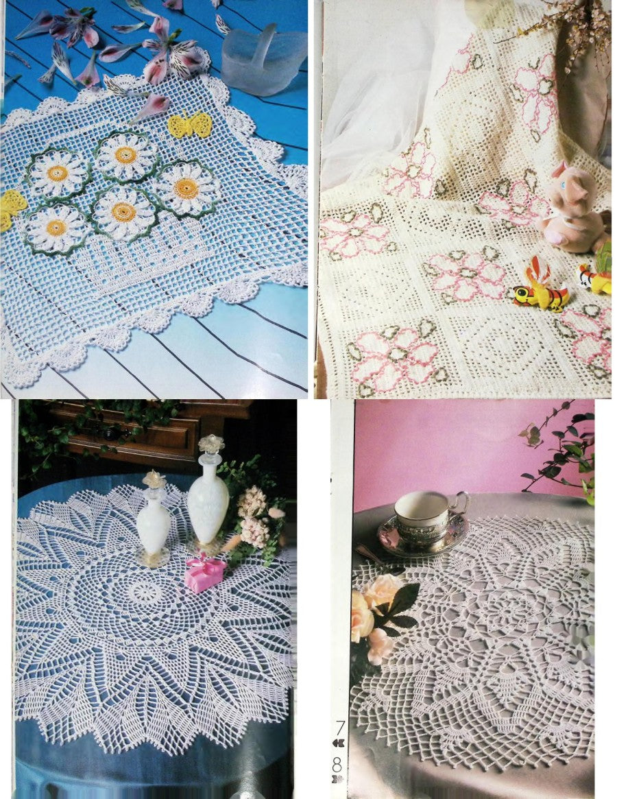 Crochet Monthly Number 127 — Les Éditions de Saxe, 1990