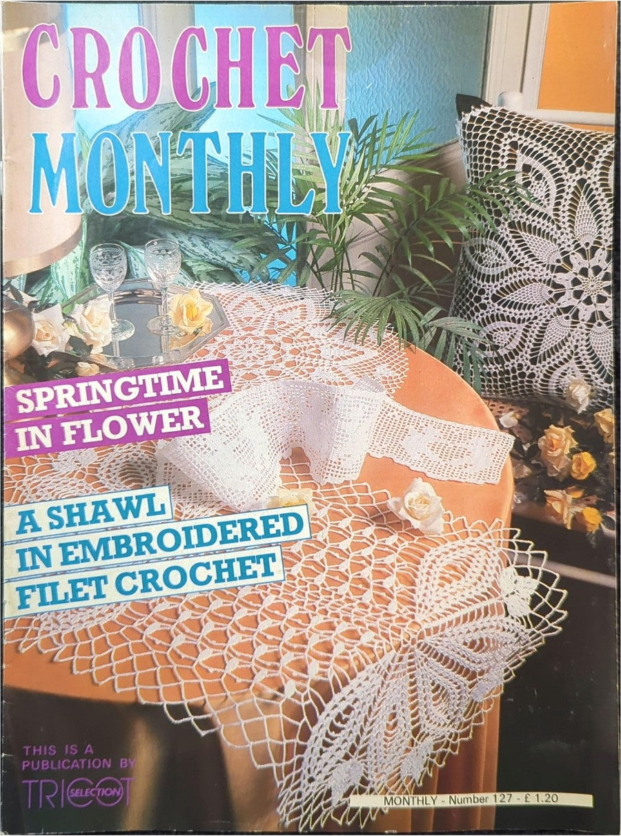 Crochet Monthly Number 127 — Les Éditions de Saxe, 1990