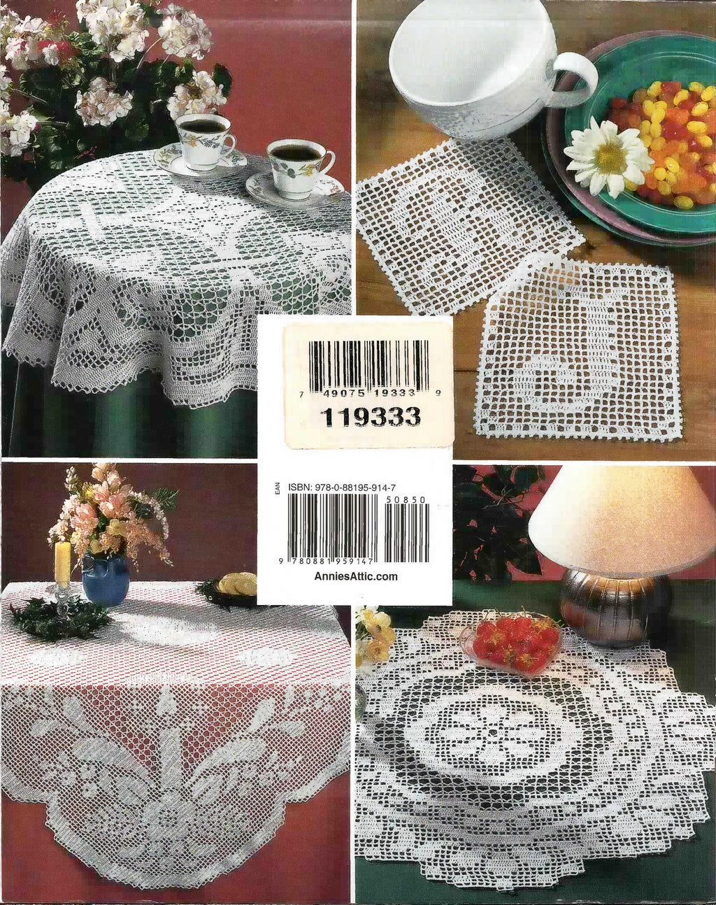 Learn to do Filet Crochet in Just One Day, Annie’s Attic 1281, circa 2002