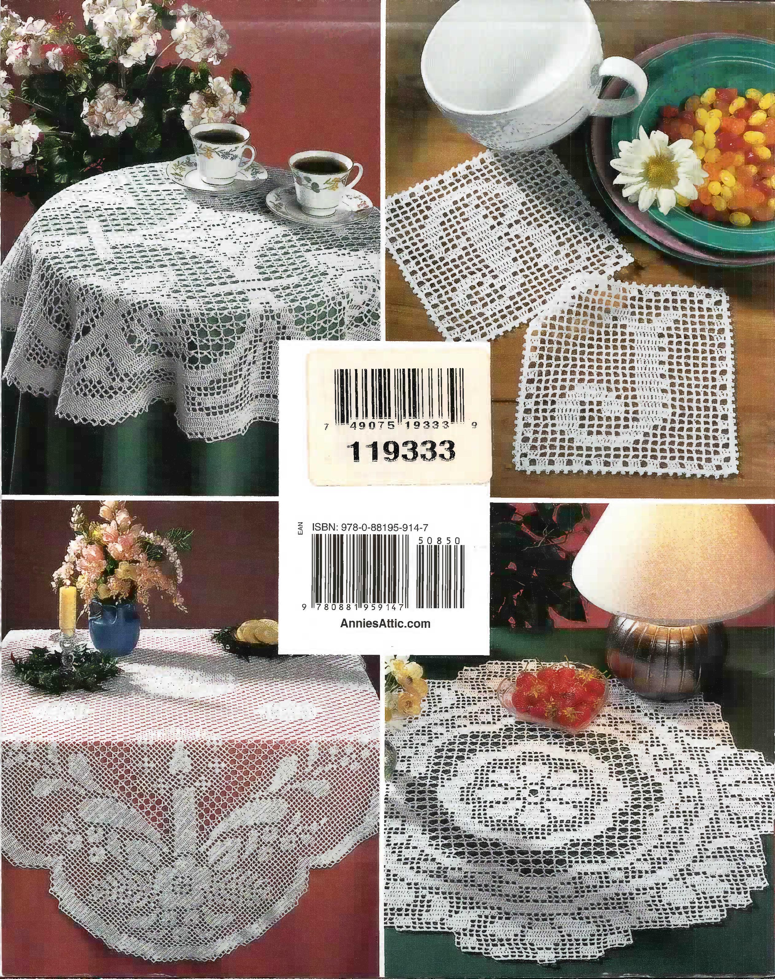 Learn to do Filet Crochet in Just One Day, Annie’s Attic 1281, circa 2002