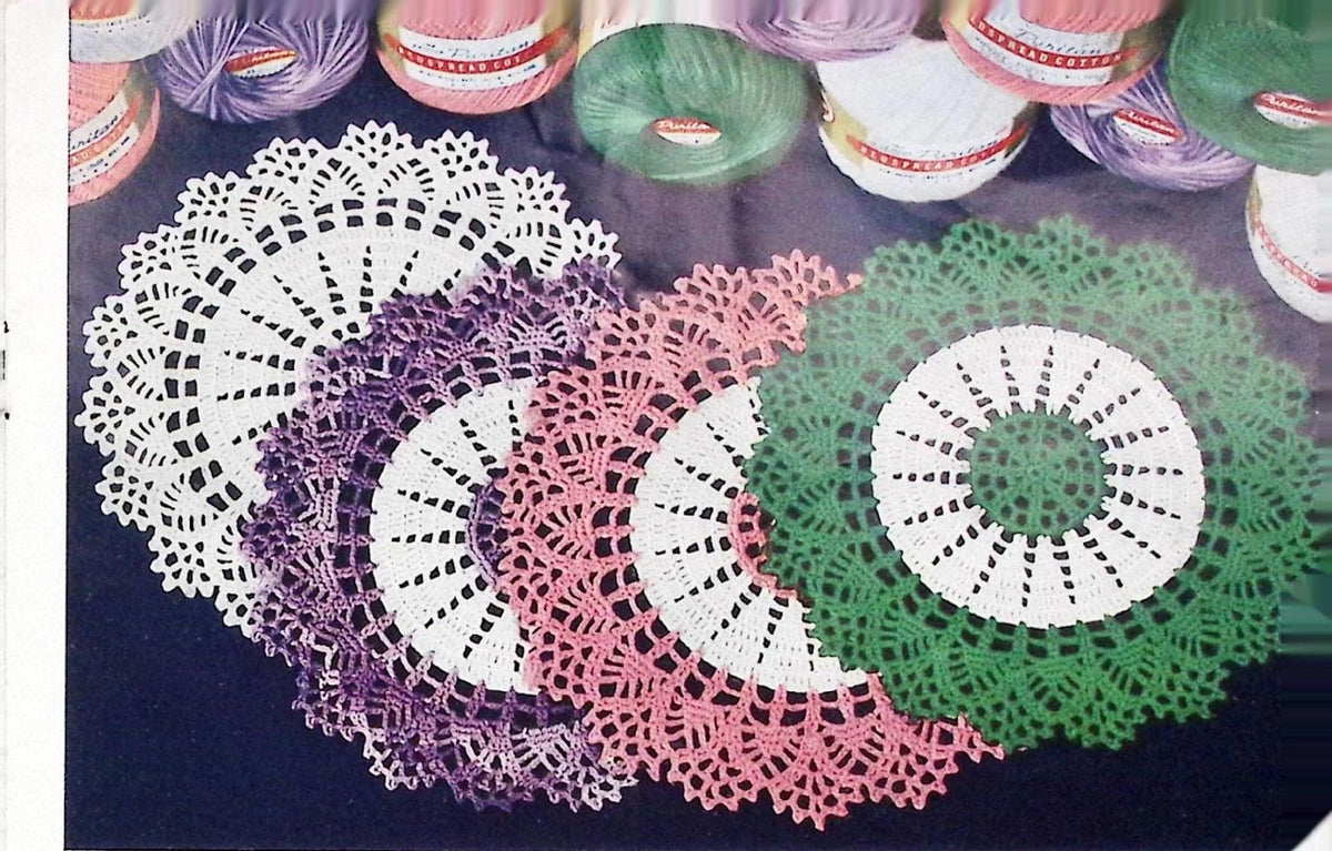 Doilies — American Thread Star Doily Book No. 128, 1956