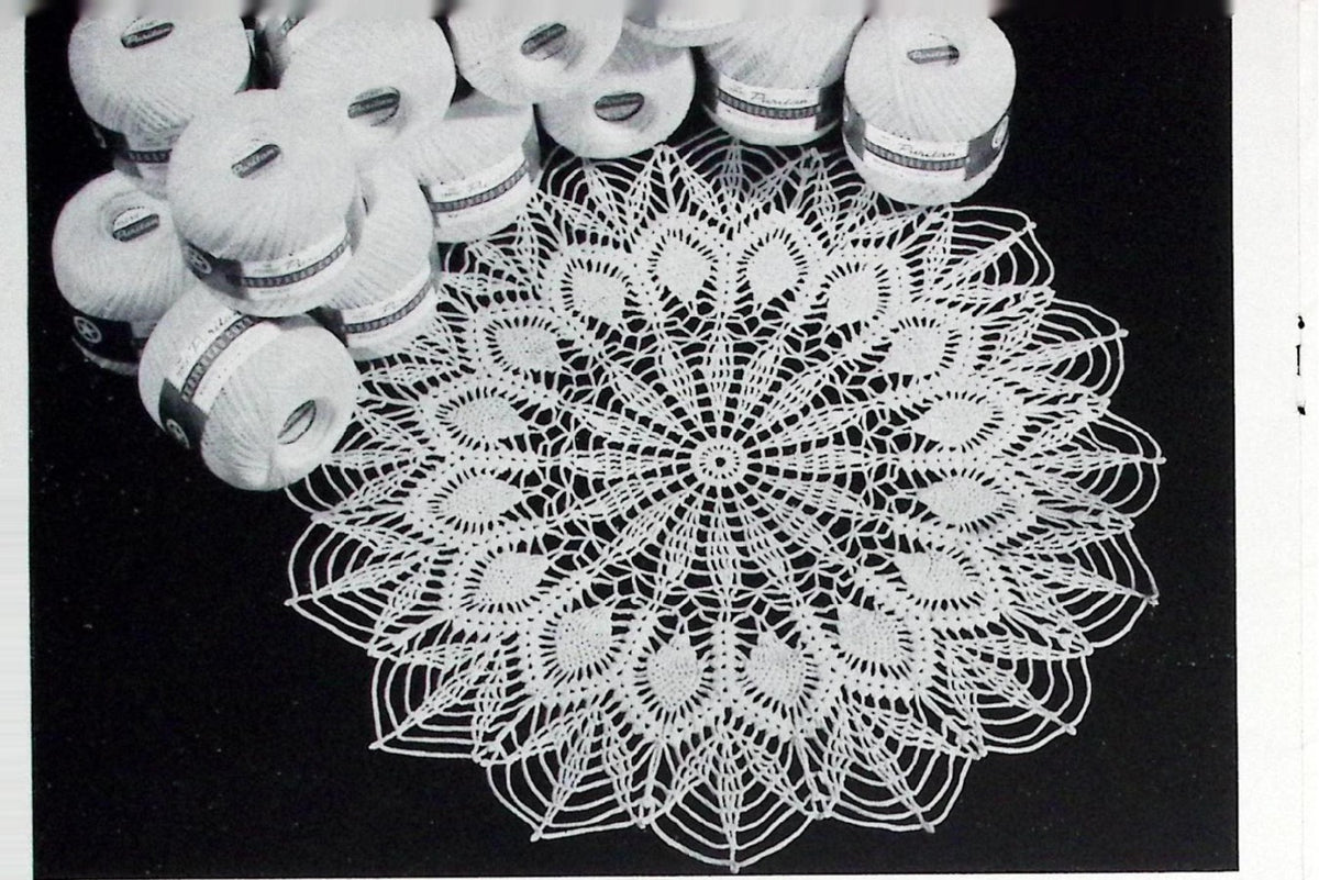 Doilies — American Thread Star Doily Book No. 128, 1956
