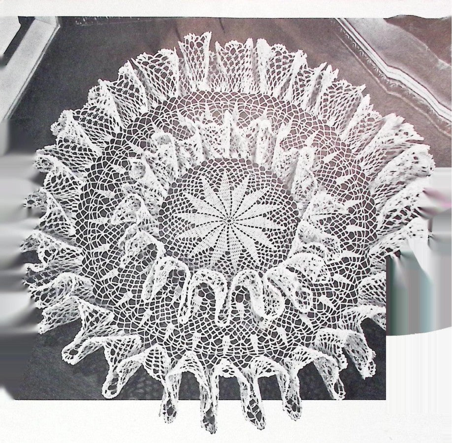 Doilies — American Thread Star Doily Book No. 128, 1956