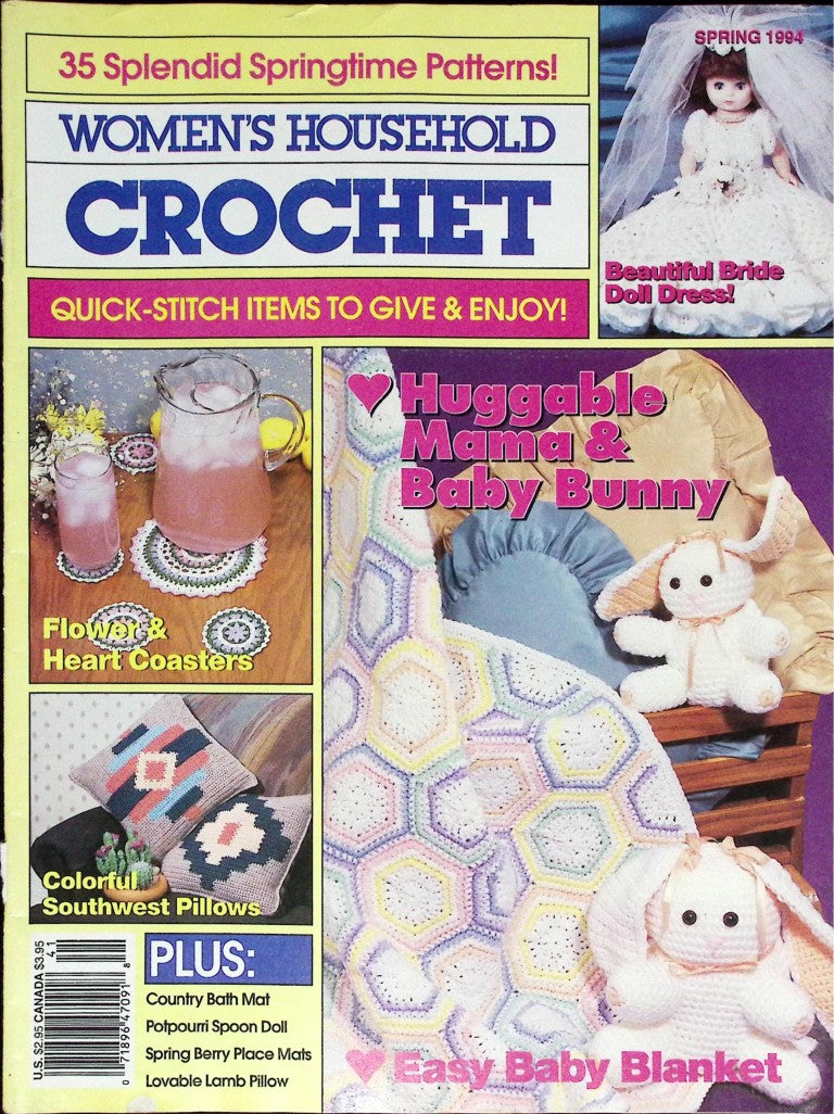 Women’s Household Crochet, Vol. 13 No. 1 — Spring 1994
