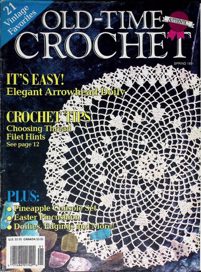 Old-Time Crochet, Spring 1991 — Vol. 13 No. 1