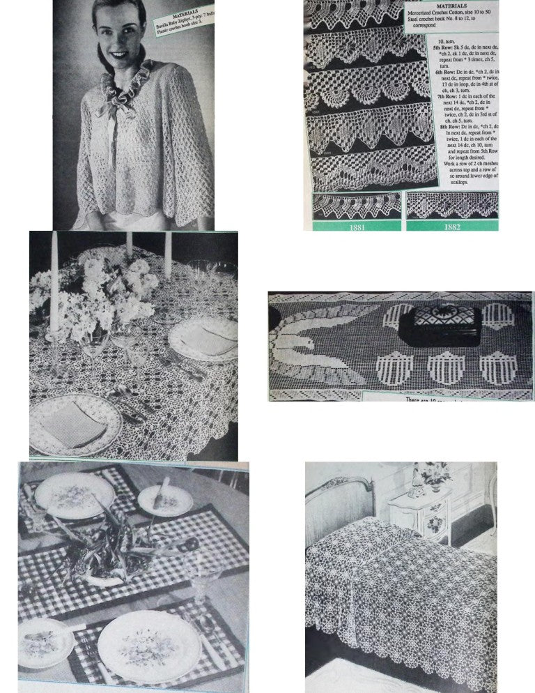 Old-Time Crochet, Summer 1991 — Vol. 13 No. 2