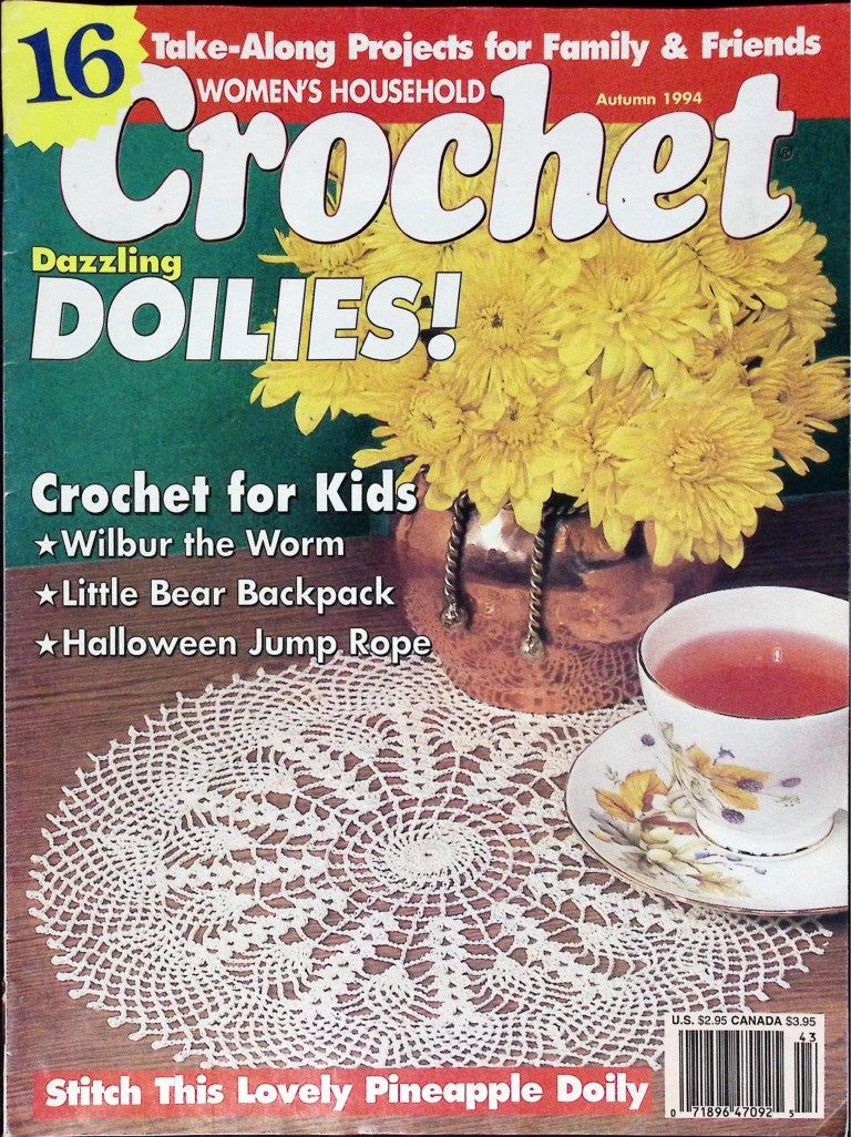 Women’s Household Crochet, Vol. 13 No. 3 — Autumn 1994