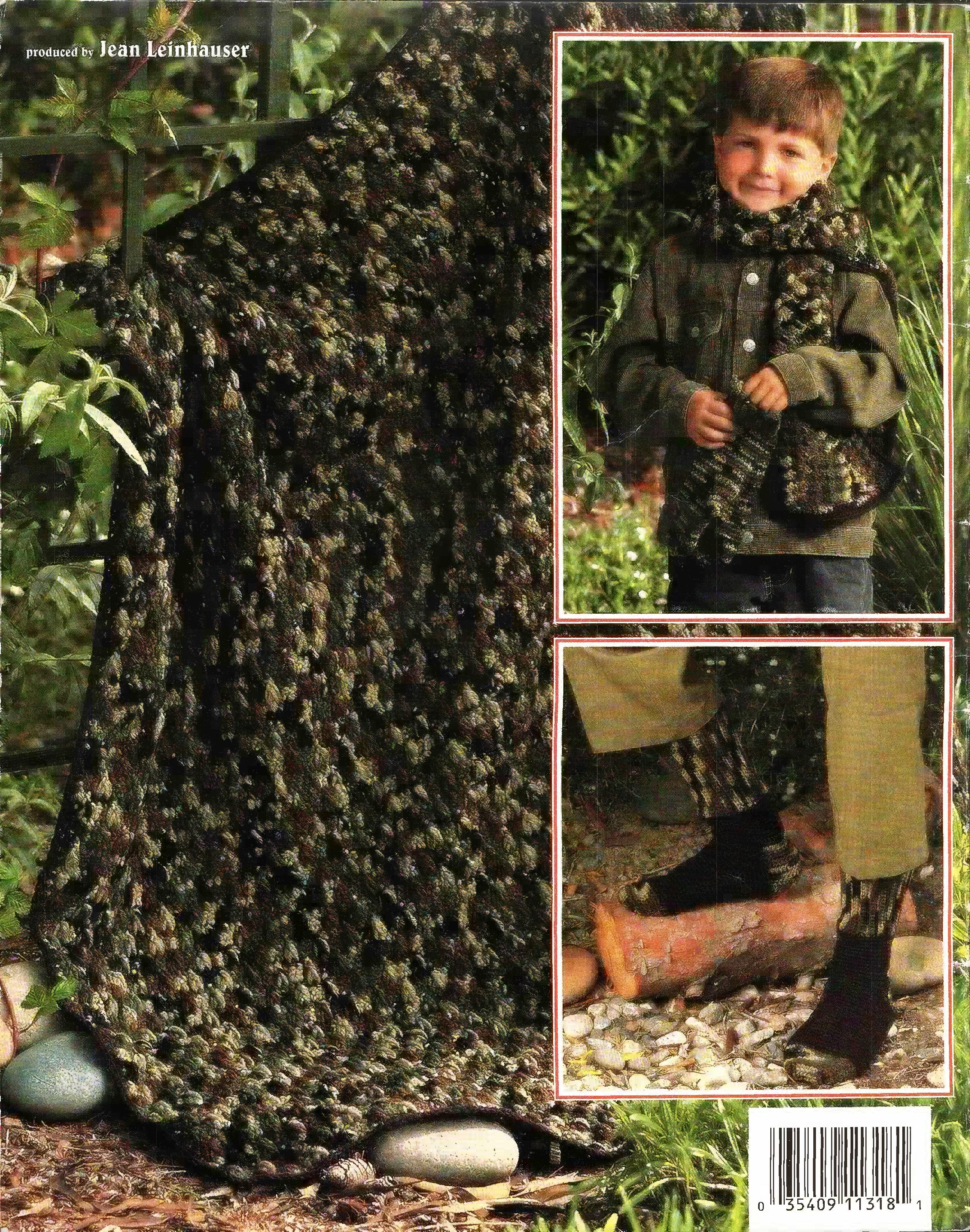Crochet with Camouflage Yarn, American School of Needlework #1318, 2001