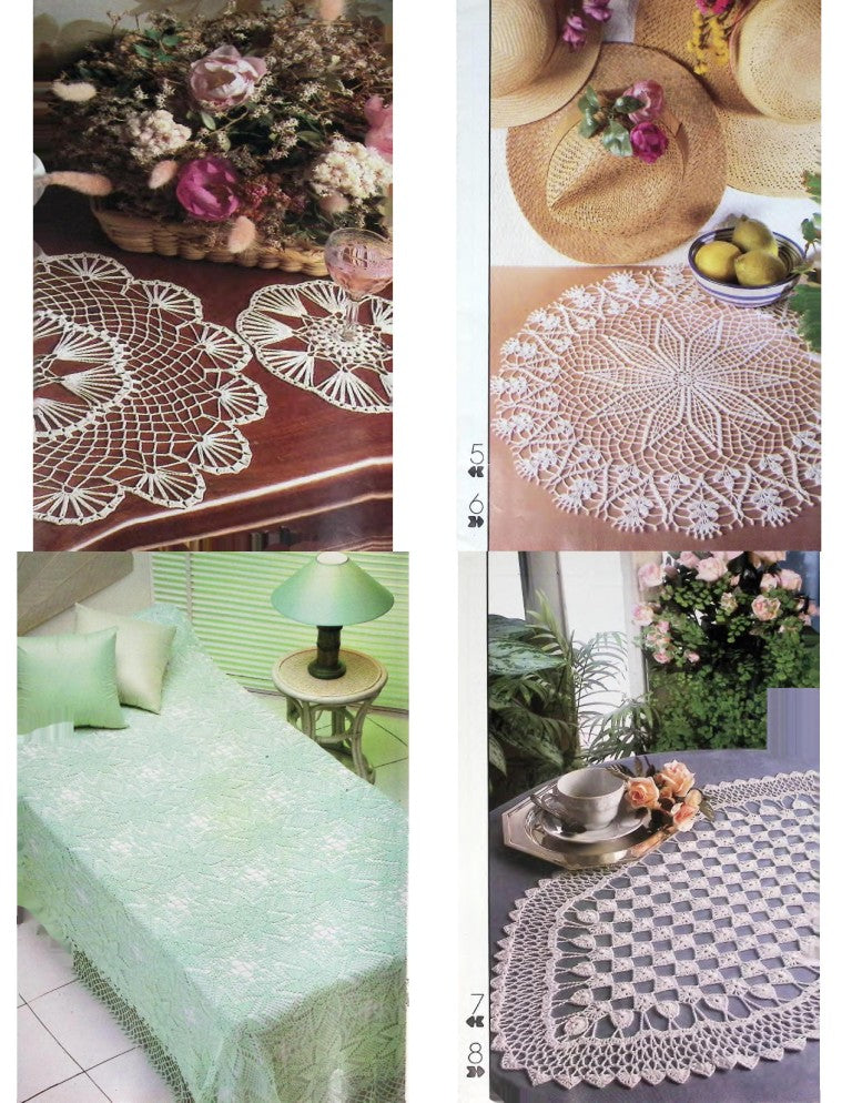 Crochet Monthly Number 132 — Les Éditions de Saxe, 1990