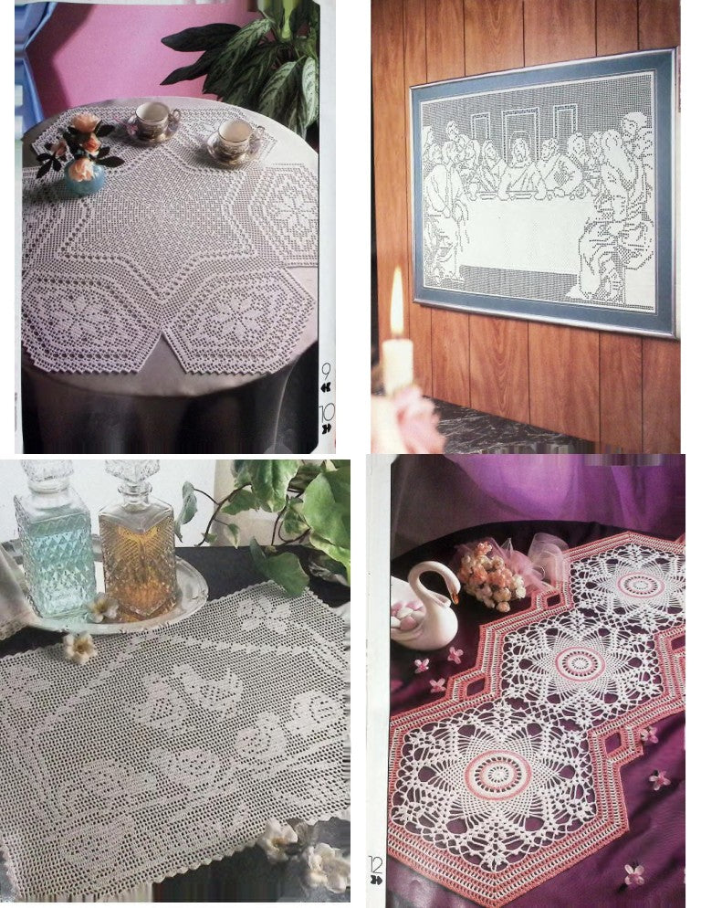 Crochet Monthly Number 132 — Les Éditions de Saxe, 1990