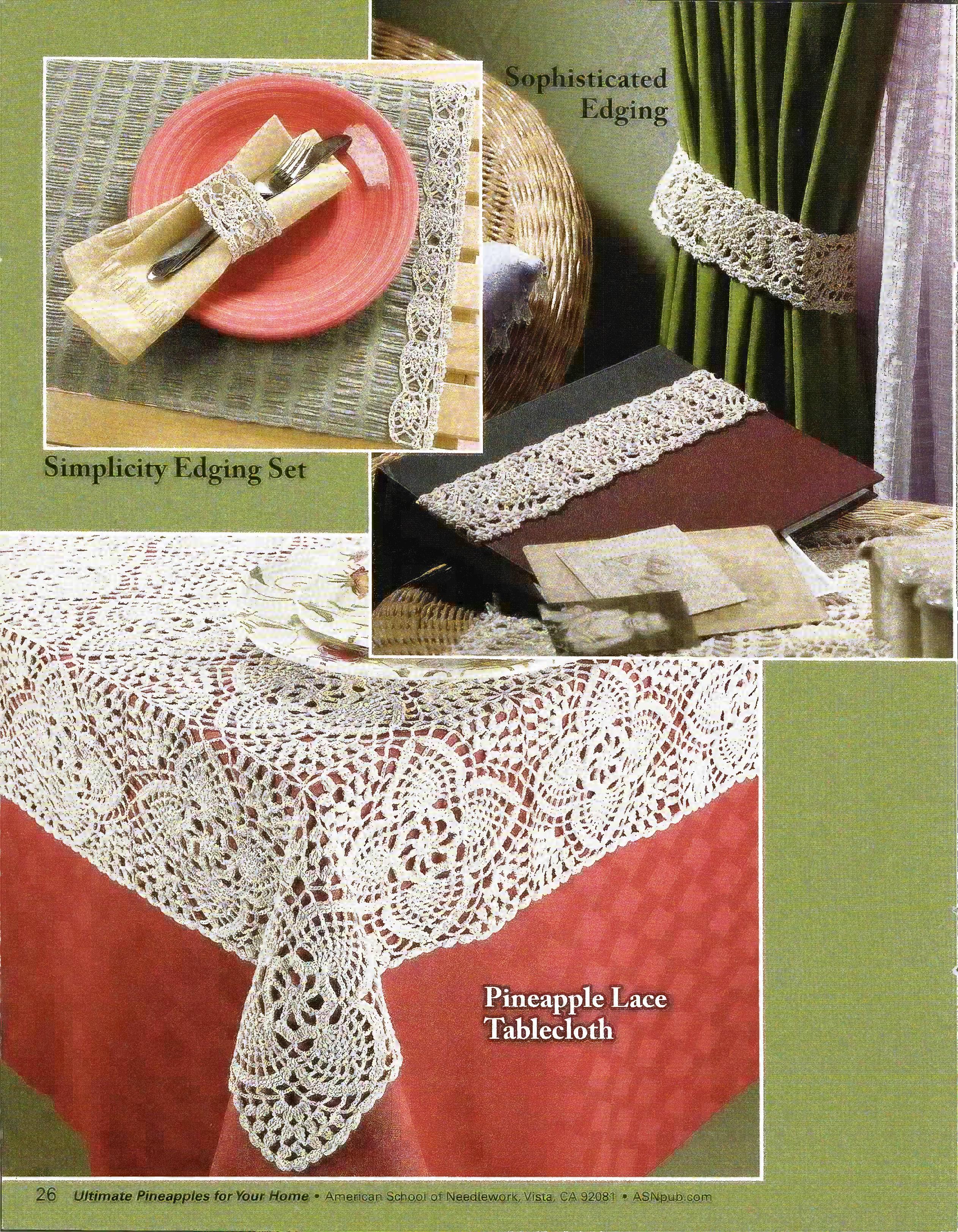 Ultimate Pineapples for Your Home (circa 2008) - American School of Needlework #1353