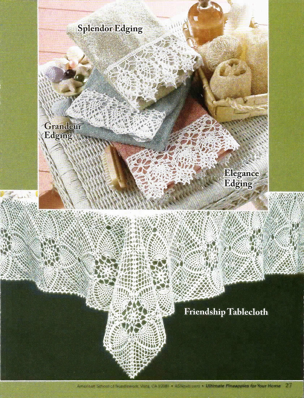 Ultimate Pineapples for Your Home (circa 2008) - American School of Needlework #1353