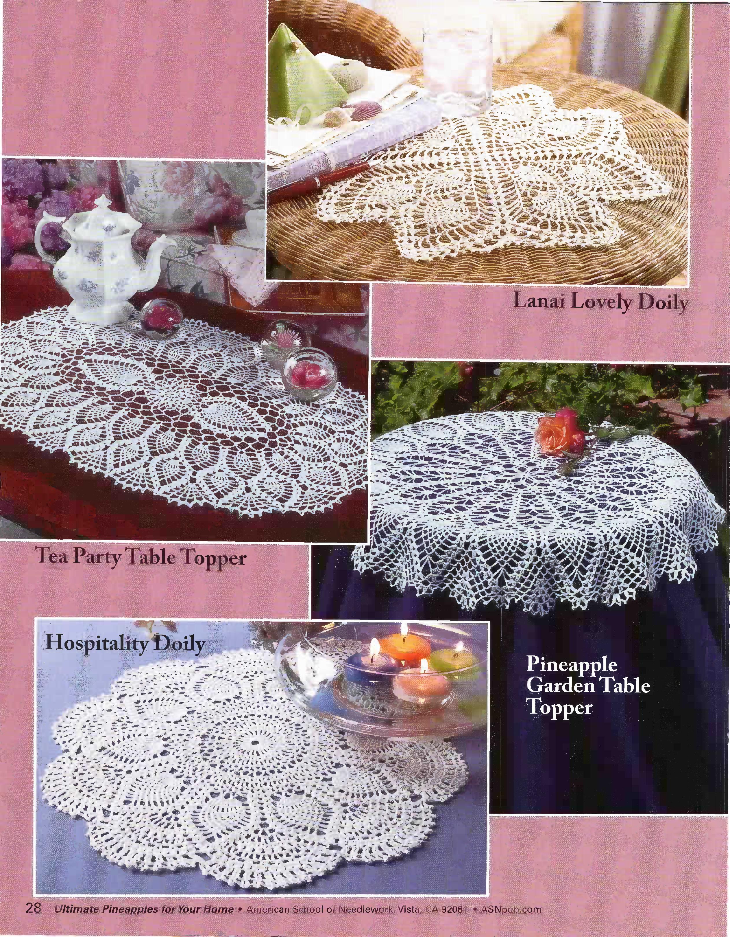Ultimate Pineapples for Your Home (circa 2008) - American School of Needlework #1353