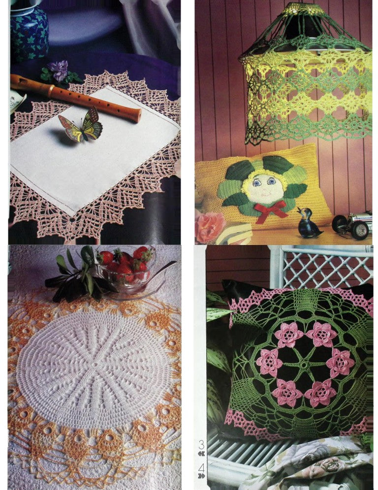 Crochet Monthly Number 135 — Les Éditions de Saxe, 1990