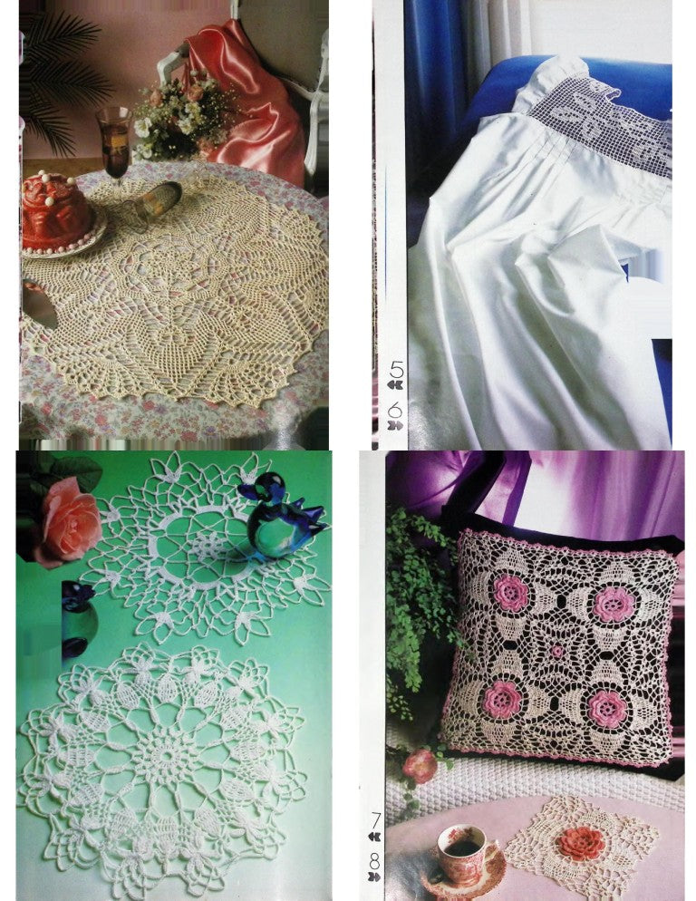 Crochet Monthly Number 135 — Les Éditions de Saxe, 1990