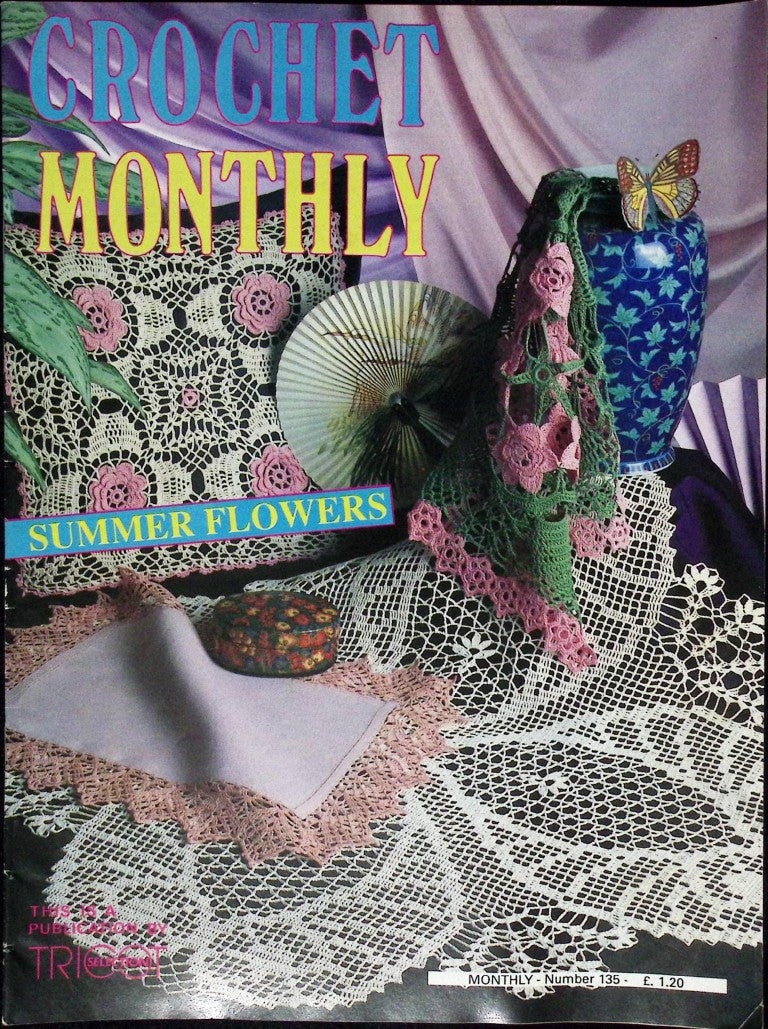 Crochet Monthly Number 135 — Les Éditions de Saxe, 1990
