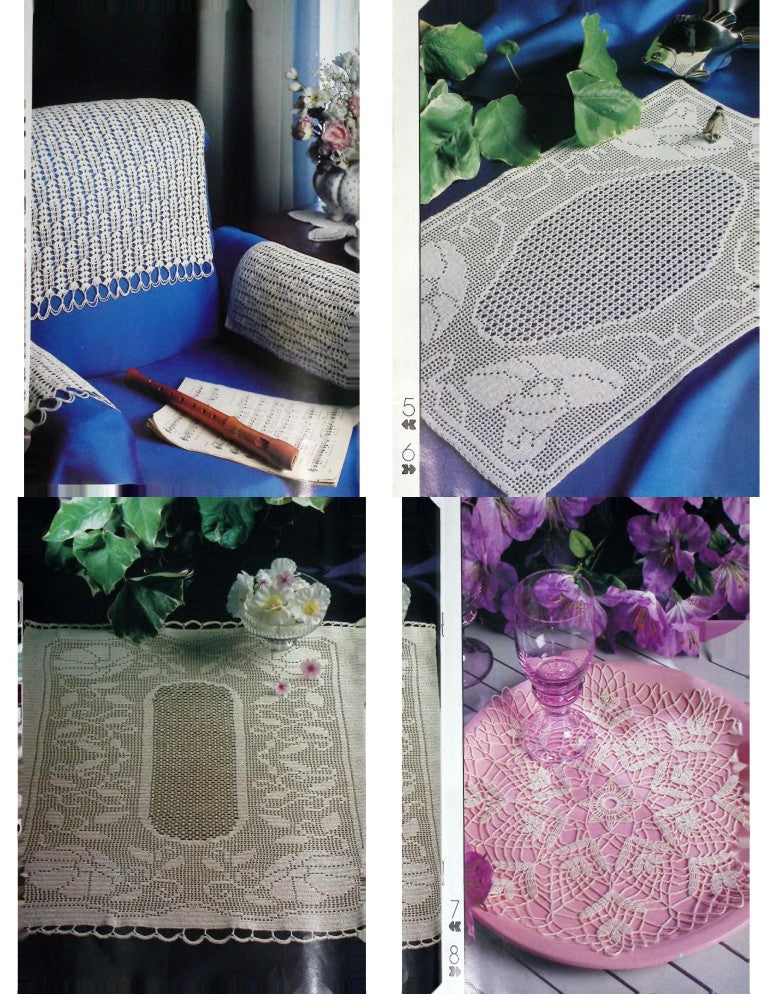 Crochet Monthly Number 136 — Les Éditions de Saxe, 1990