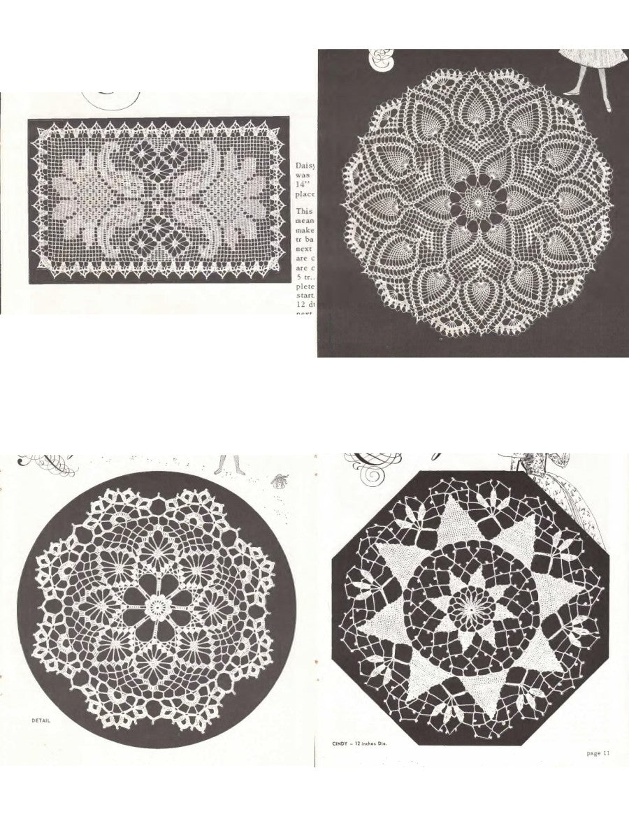 Crochet Pretty and Practical by Elizabeth Hiddleson, Volume 13, 1964