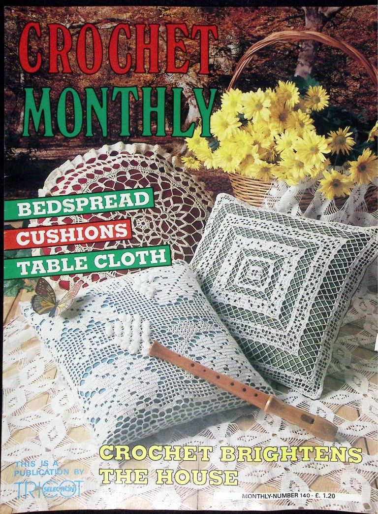 Crochet Monthly Number 140 — Les Éditions de Saxe, 1991