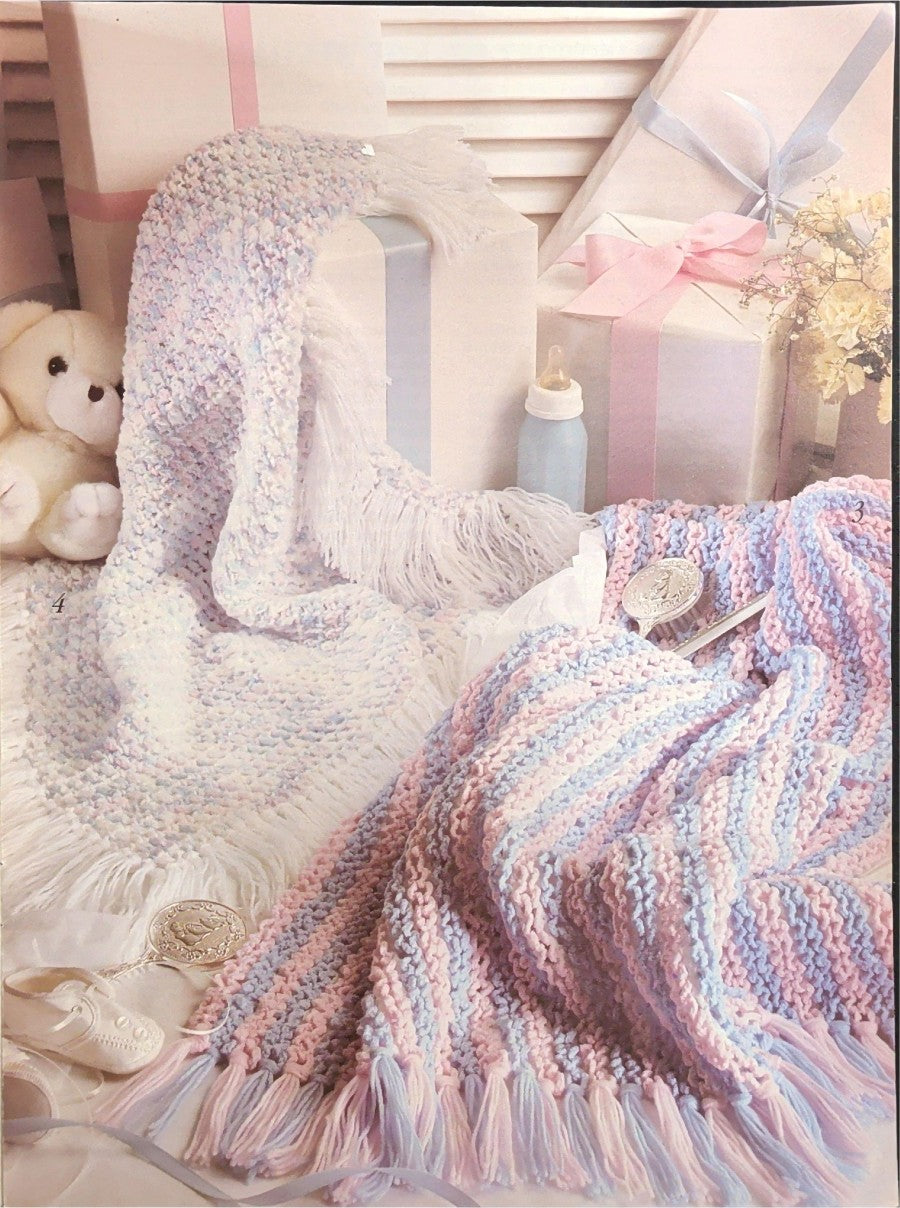 Rock-A-Bye Wraps To Crochet — Leisure Arts 1422, 1992