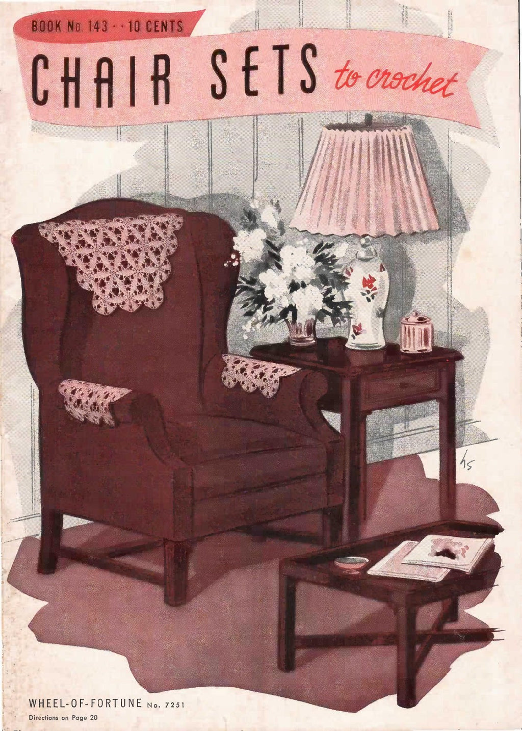 Chair Sets to Crochet, Book No. 143, circa 1940