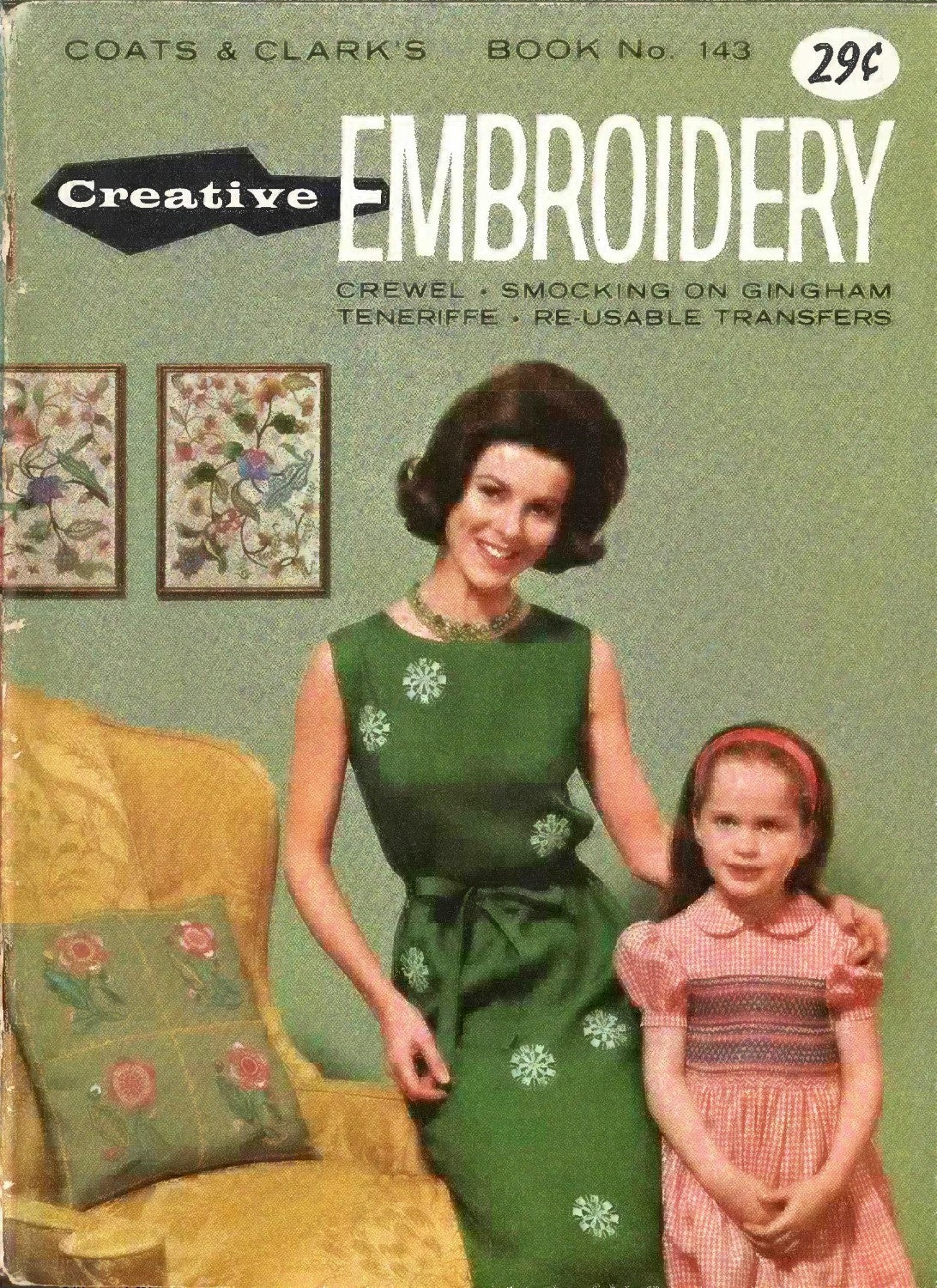 Coats & Clark’s Creative Embroidery – Book 143 (1963, 3rd Edition)
