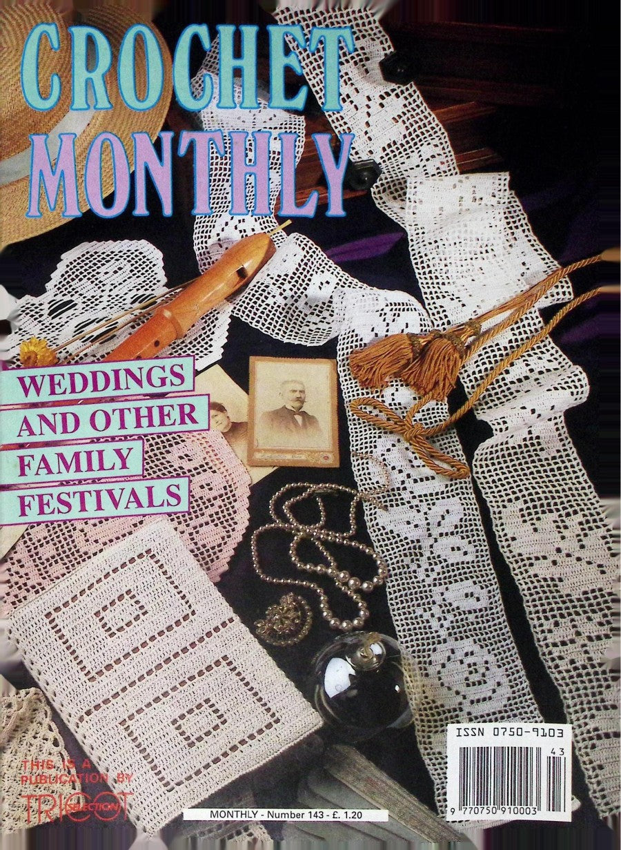 Crochet Monthly Number 143 — Les Éditions de Saxe, 1991