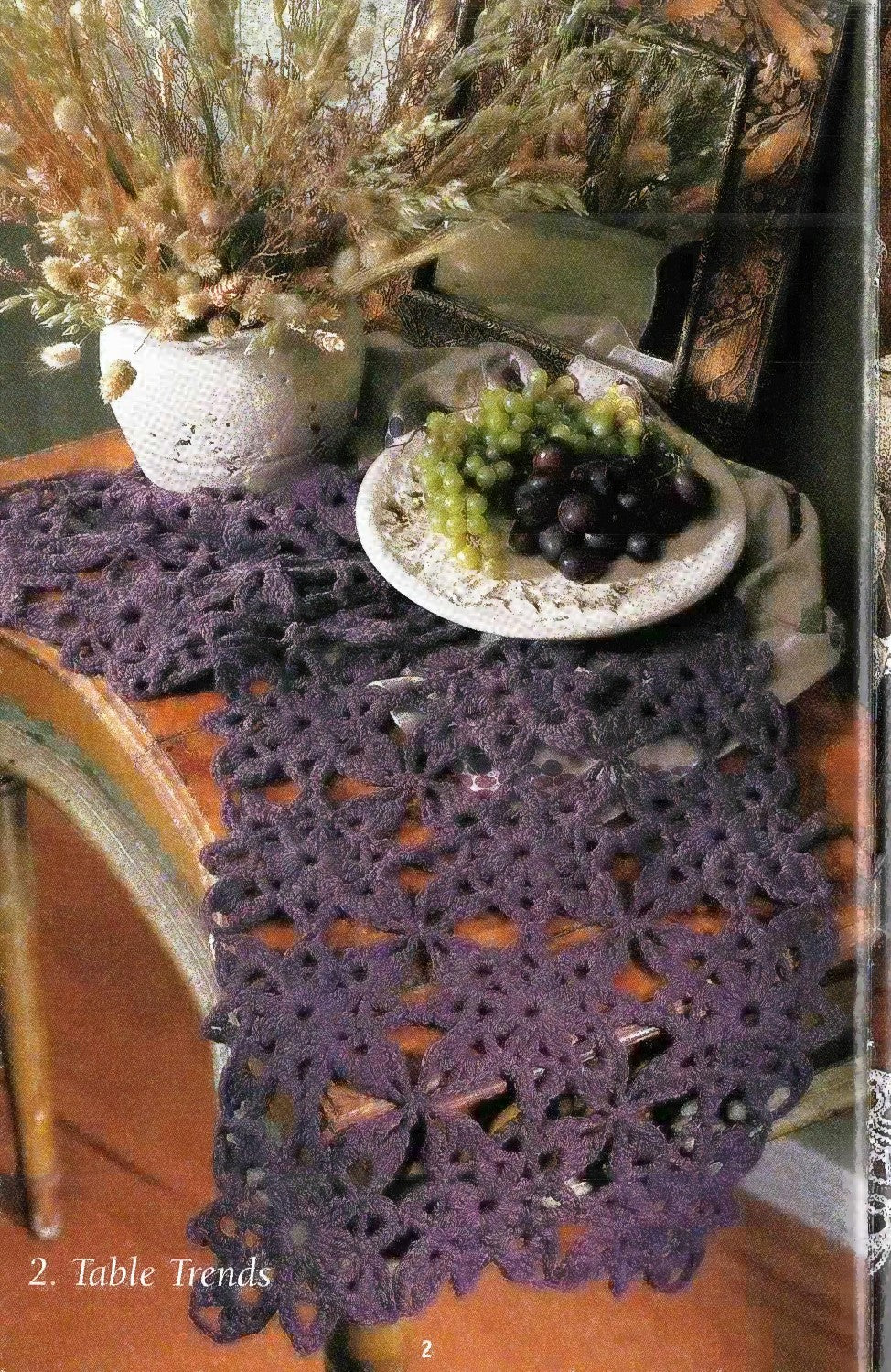 Table Treasures (Coats & Clark Book 1448 / Article J14), published 2000
