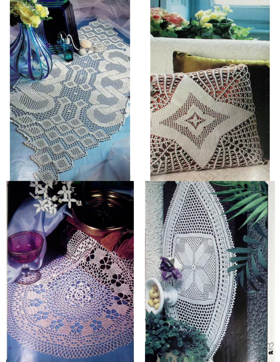 Crochet Monthly Number 145 — Les Éditions de Saxe, 1991