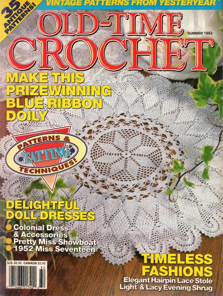 Old-Time Crochet, Vol. 15 No. 2 — Summer 1993