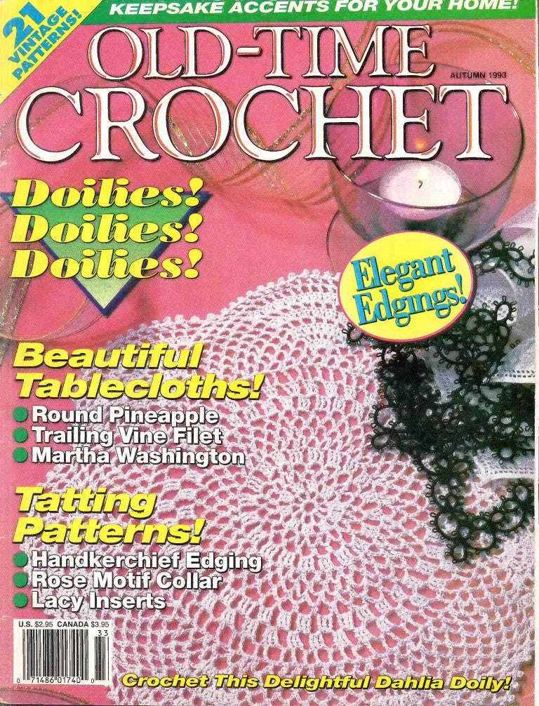 Old-Time Crochet, Vol. 15 No. 3 — Autumn 1993