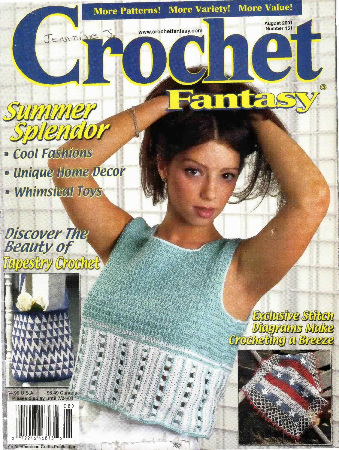 Crochet Fantasy No. 151 (August 2001)