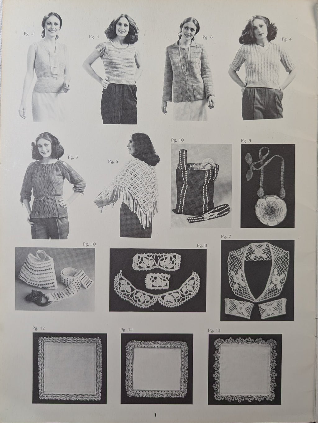 Accessories and Fashions in Cotton (DMC Ref. 15211), 1980