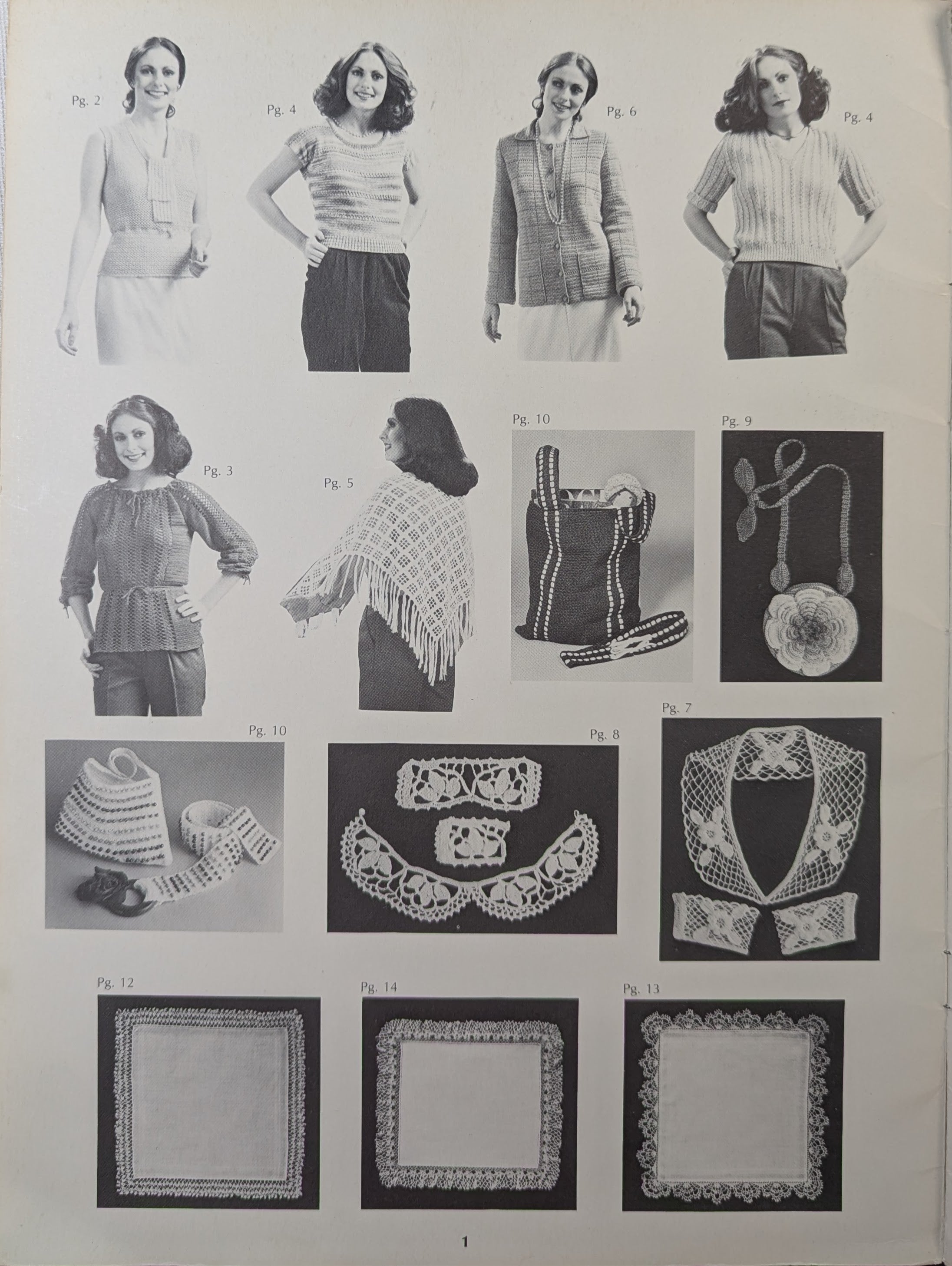 Accessories and Fashions in Cotton (DMC Ref. 15211), 1980