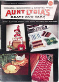 Designs Crocheted & Knitted with Aunt Lydia’s Heavy Rug Yarn — American Thread Star Book No. 152, circa 1960
