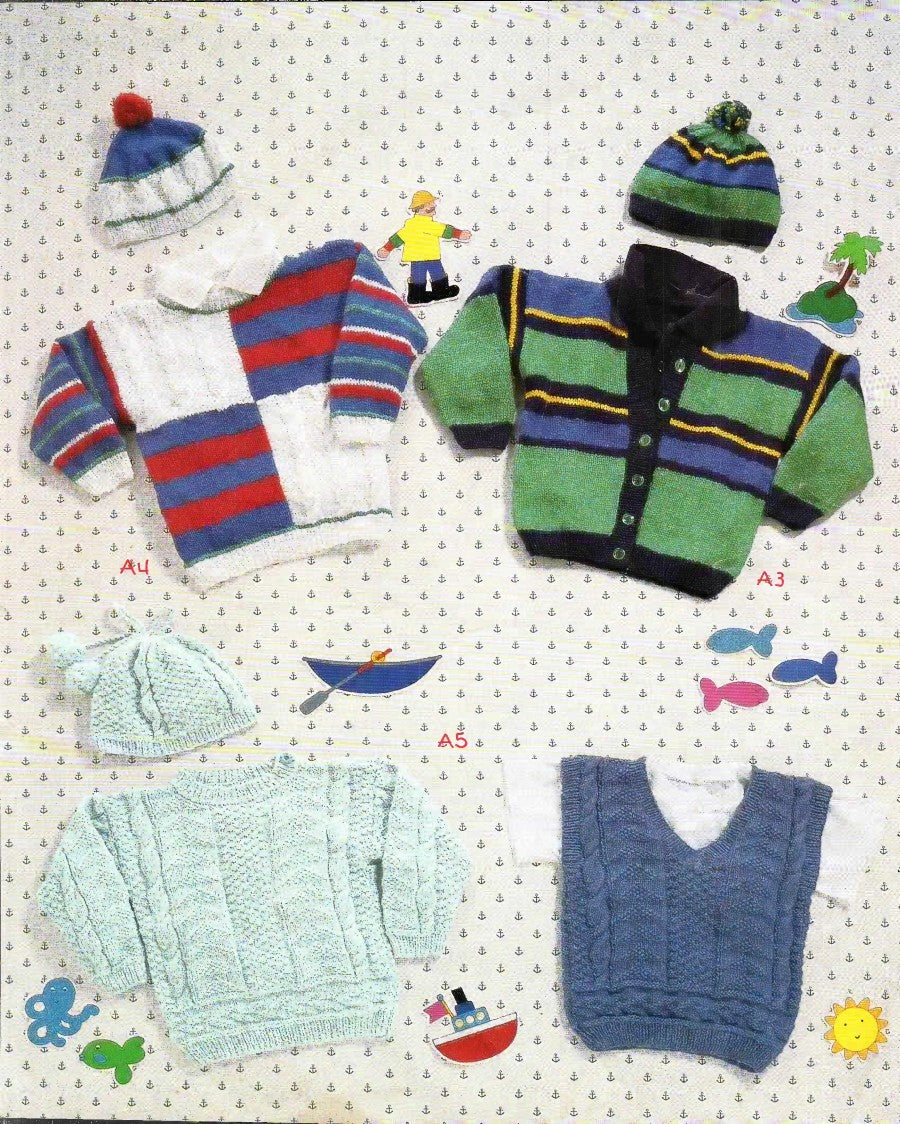 Berroco Cotton 100 Kids, Brochure #155 (1995)