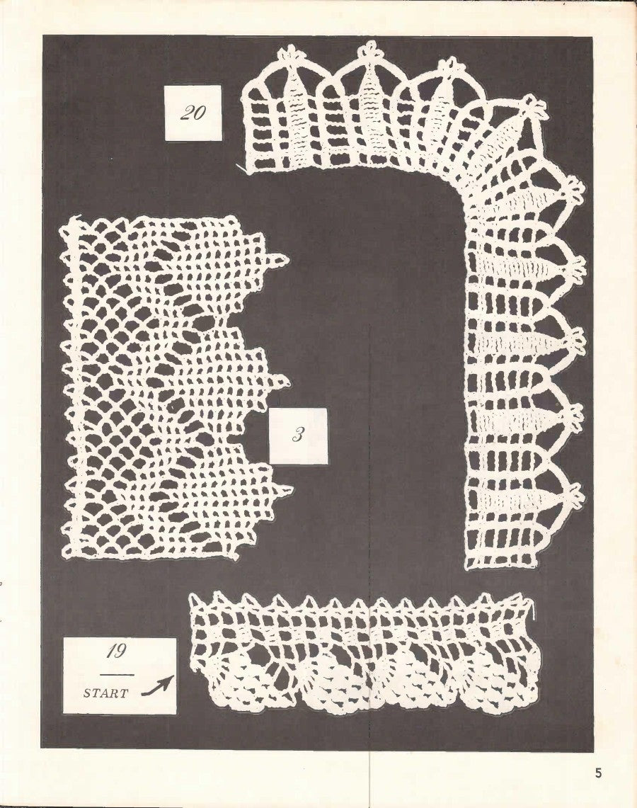 Edges Crochet by Elizabeth Hiddleson, Volume 15, 1979
