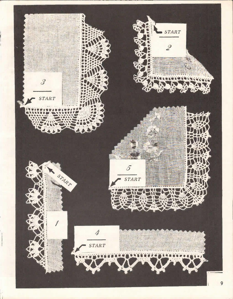 Edges Crochet by Elizabeth Hiddleson, Volume 15, 1979
