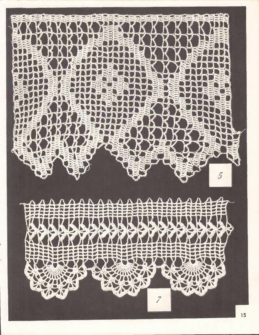Edges Crochet by Elizabeth Hiddleson, Volume 15, 1979