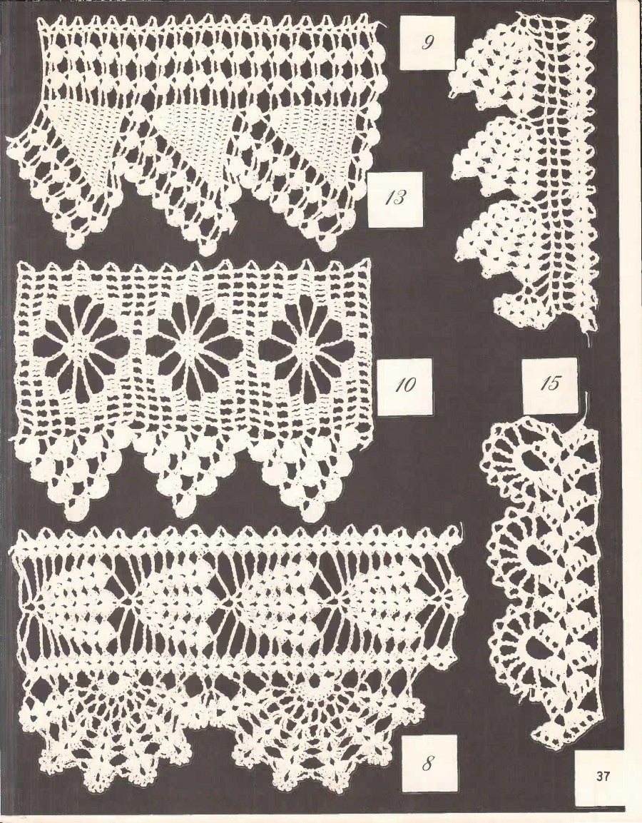Edges Crochet by Elizabeth Hiddleson, Volume 15, 1979