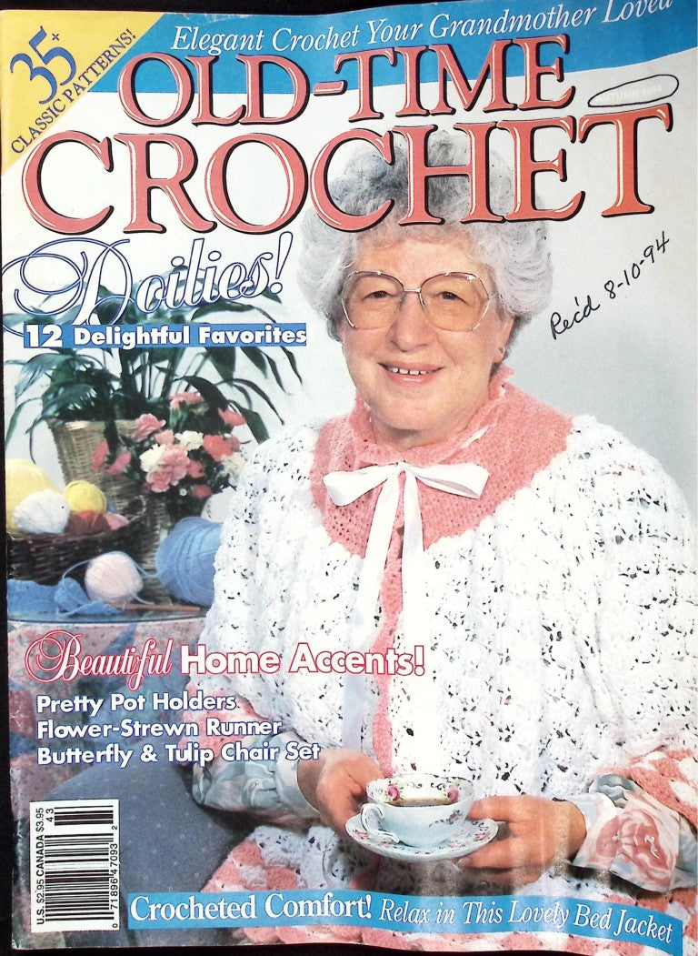 Old-Time Crochet, Vol. 16 No. 3 — Autumn 1994
