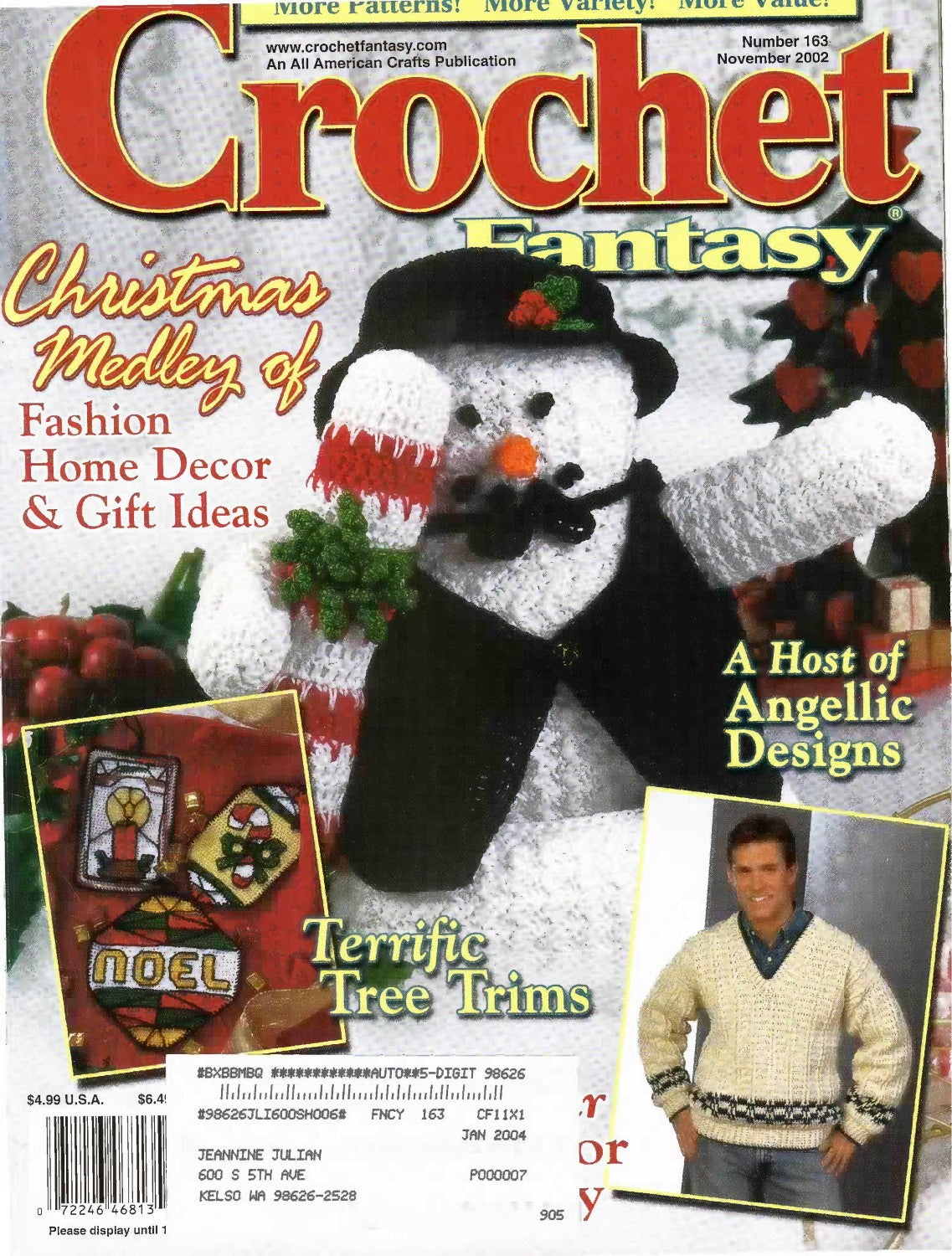 Crochet Fantasy No. 163 (November 2002)